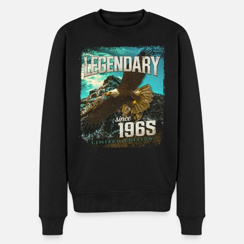 Légendaire depuis 1965 - Pull Premium bio Homme - noir