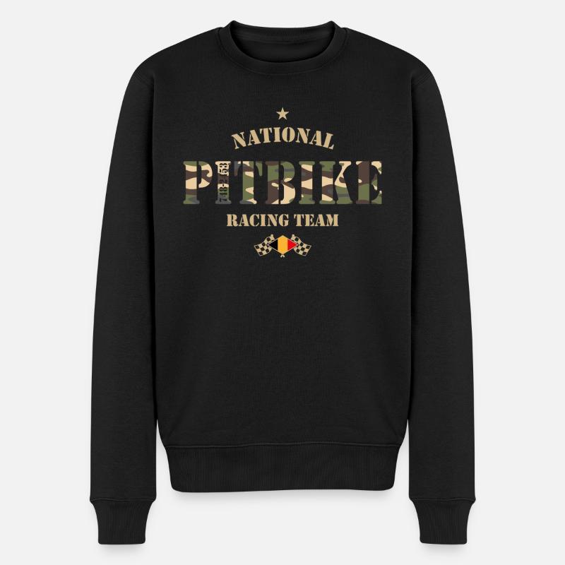 Pitbike NRT Belgique - Pull Premium bio Homme - noir