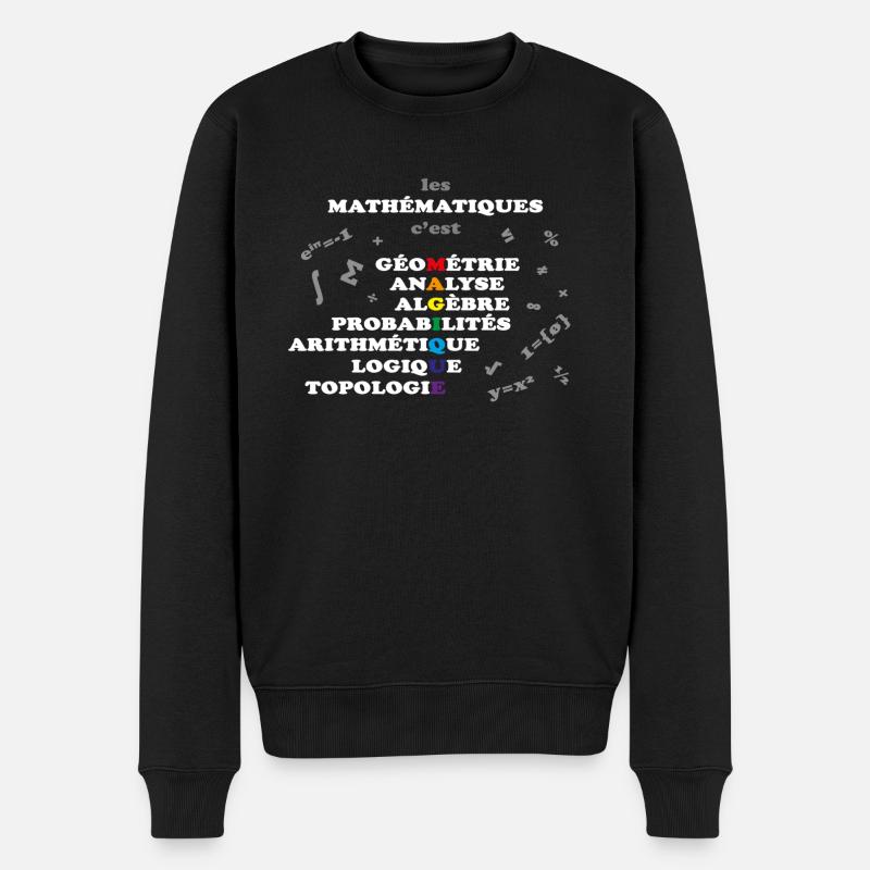 Les mathématiques c'est magique - Pull Premium bio Homme - noir