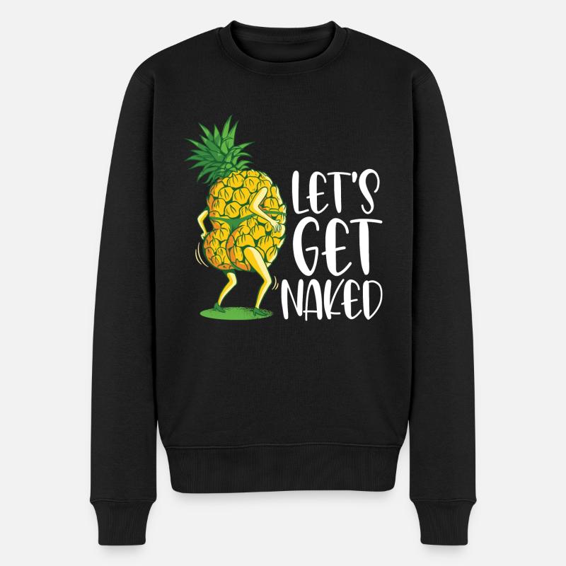 Ananas - Pull Premium bio Homme - noir