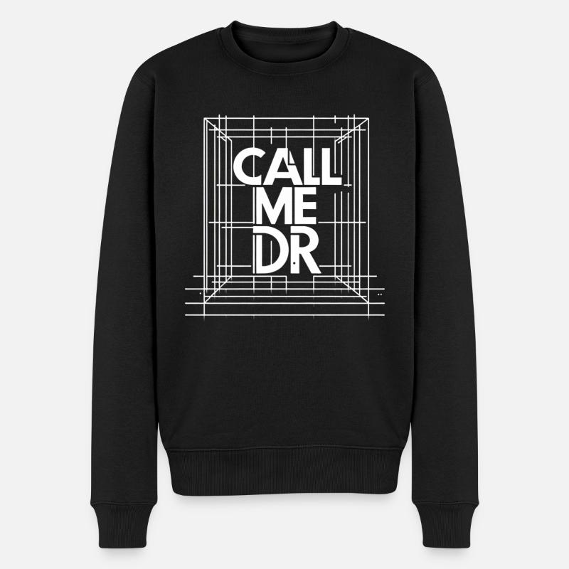 Appelez-moi Dr 39 - Pull Premium bio Homme - noir