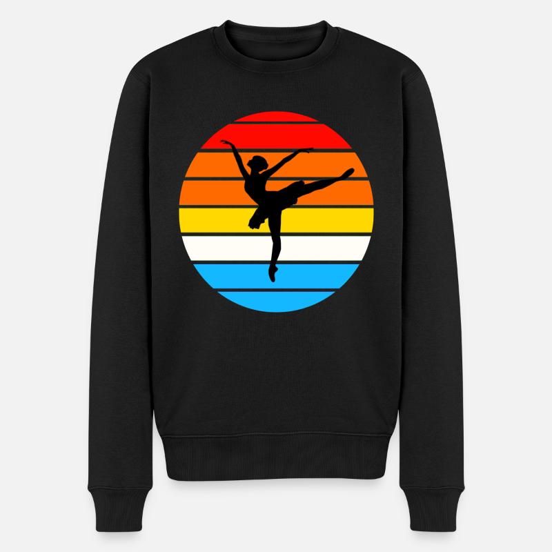 FILLE - Pull Premium bio Homme - noir