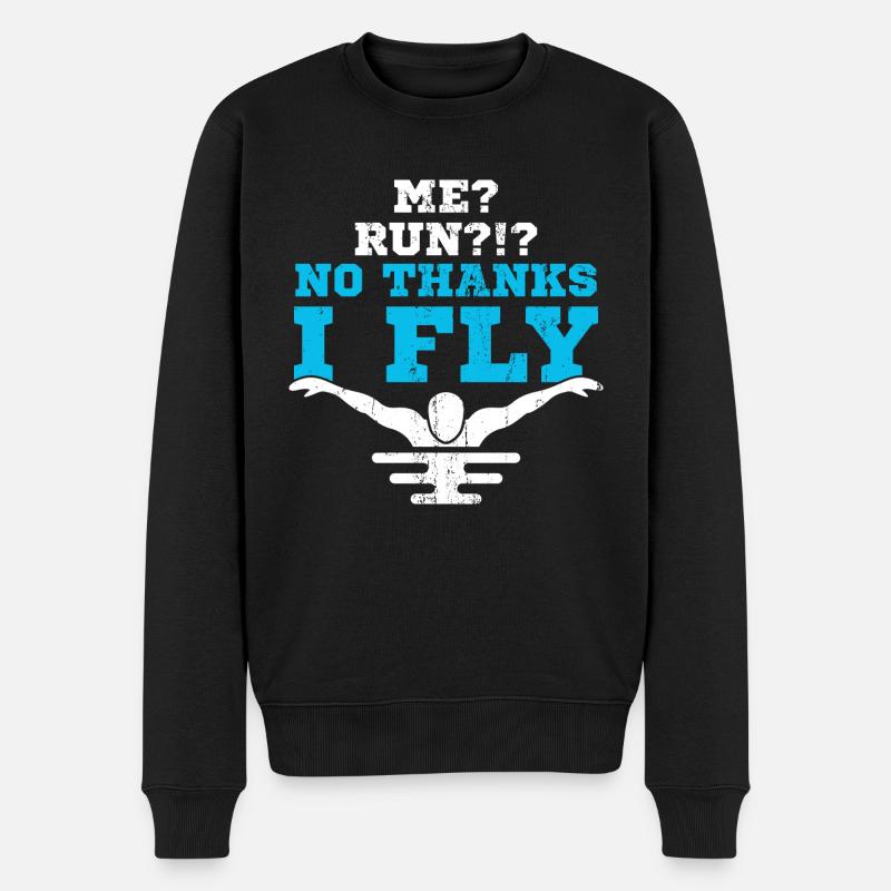 Nageurs - Pull Premium bio Homme - noir