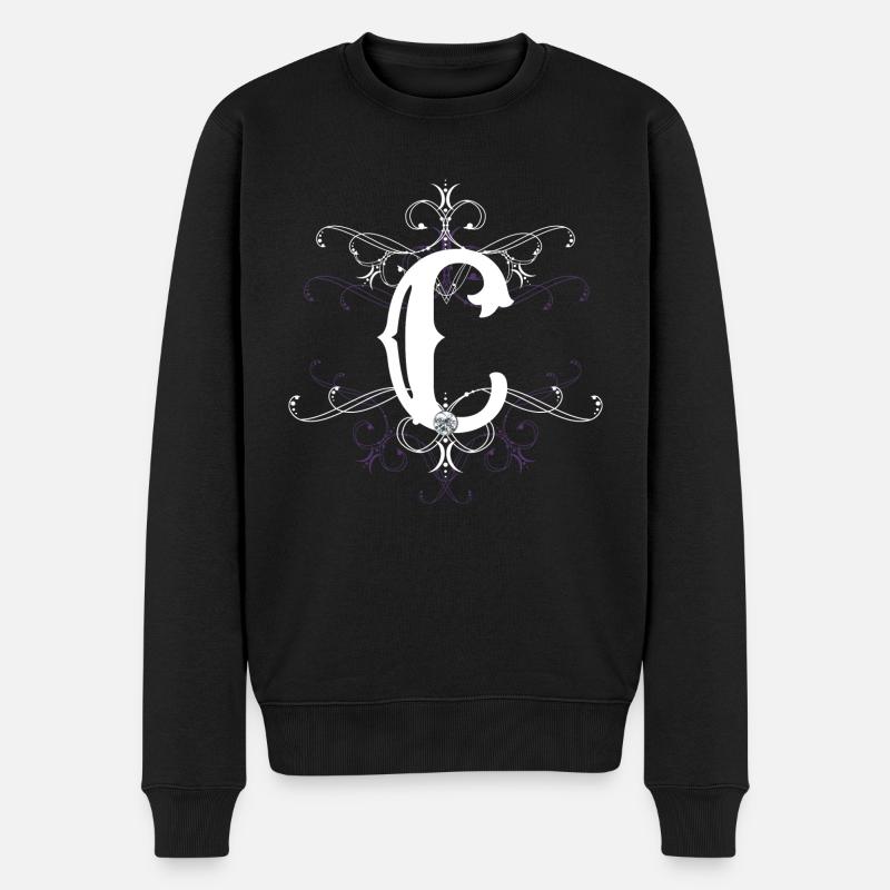 Point C, point c) - Pull Premium bio Homme - noir
