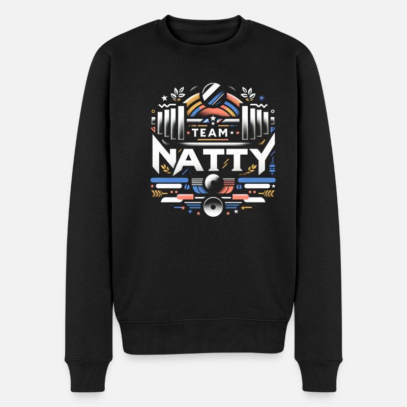 L’équipe Natty 7 - Pull Premium bio Homme - noir