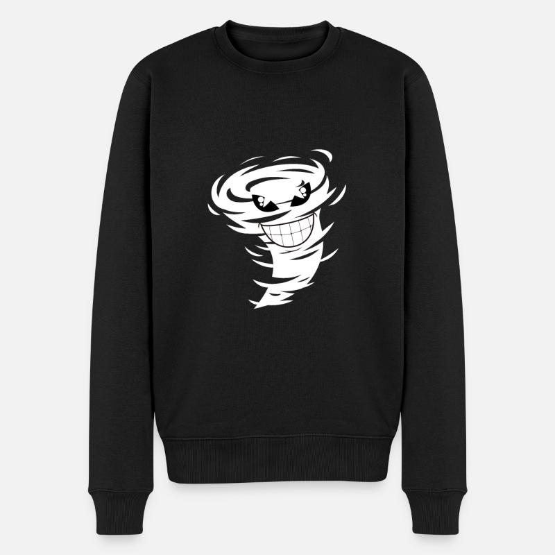 Tornade fraîche - Pull Premium bio Homme - noir