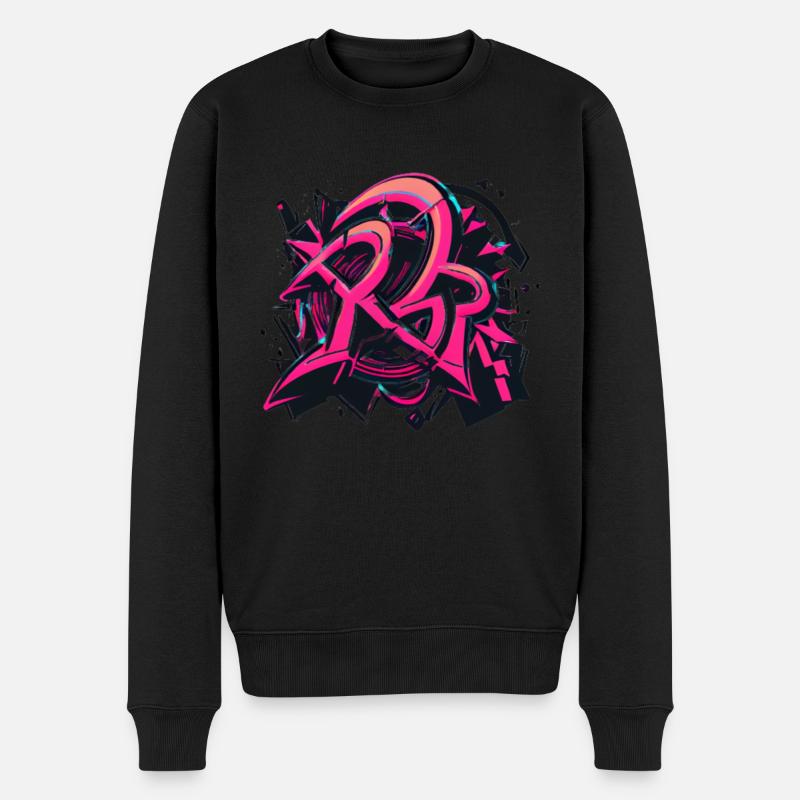 Jakobsstraßen - Männer Premium Bio Pullover - Schwarz