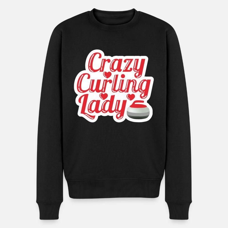 Curling - Pull Premium bio Homme - noir