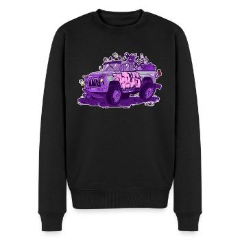 pickupCAR'TOUCH - Pull Premium bio Homme - noir - Devant - Nico (187cm)