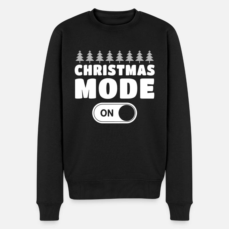 Mode Noël activé - Pull Premium bio Homme - noir