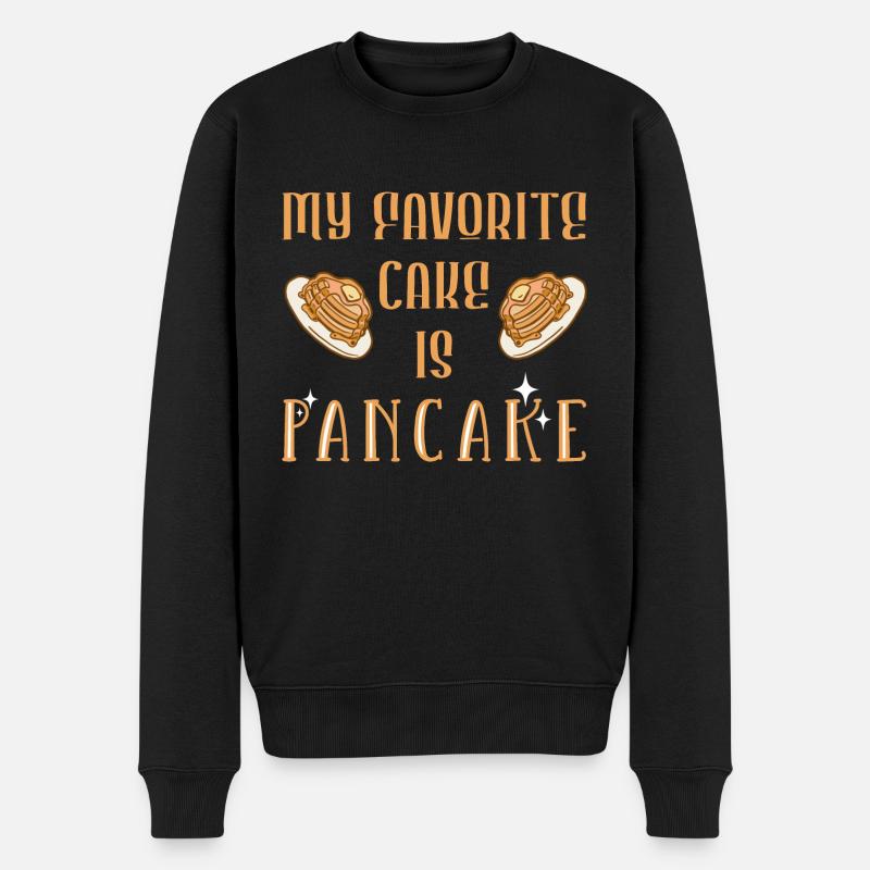 Crêpe - Pull Premium bio Homme - noir