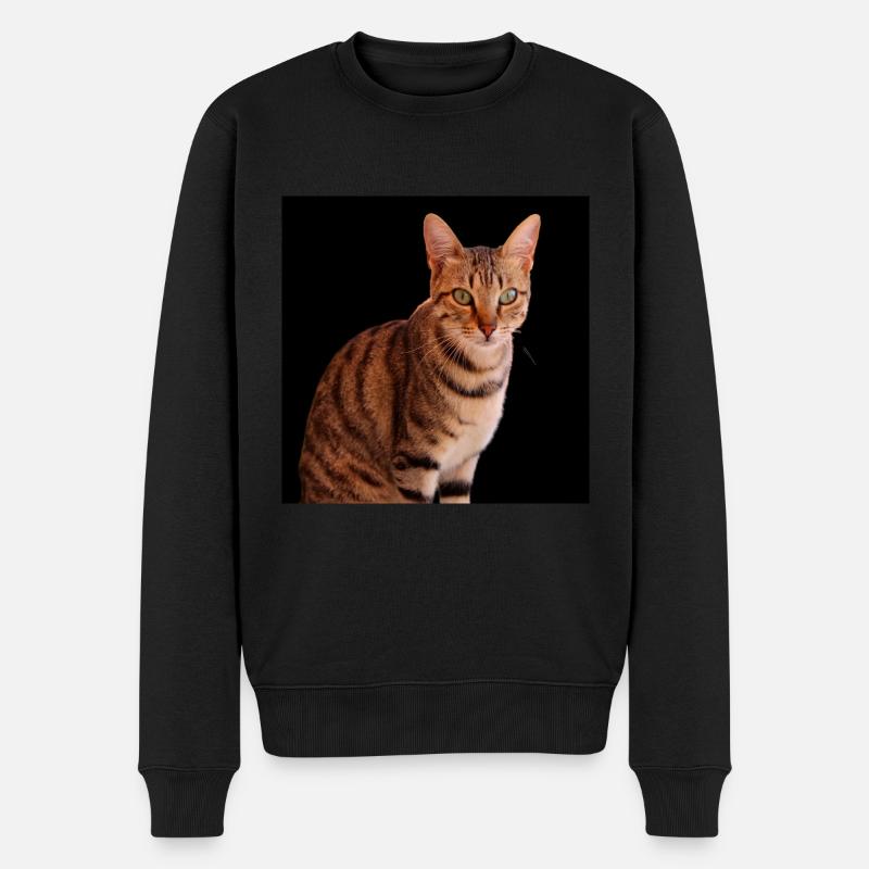 Chat chat chaton doux - Pull Premium bio Homme - noir