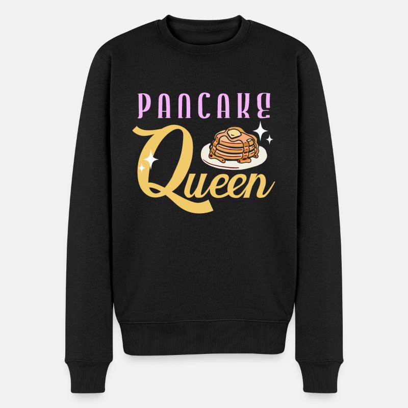 Crêpe - Pull Premium bio Homme - noir