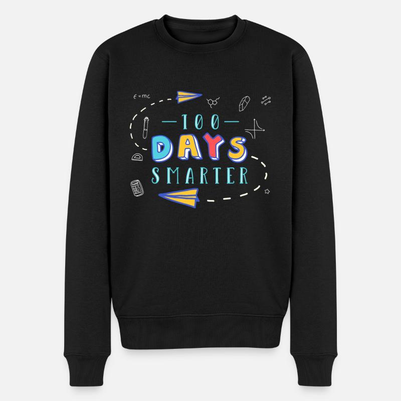 100 jours d’école - Pull Premium bio Homme - noir