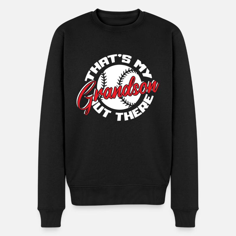 Softball - Pull Premium bio Homme - noir