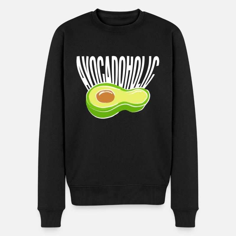 Avocat - Pull Premium bio Homme - noir