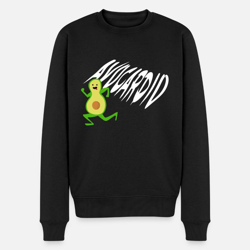 Avocat - Pull Premium bio Homme - noir