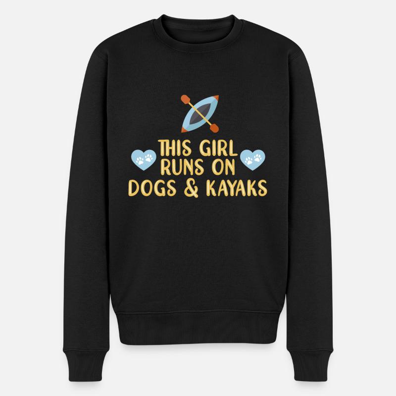 Kayak Kayaking - Pull Premium bio Homme - noir