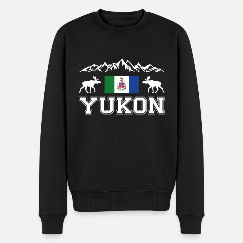 Yukon - Pull Premium bio Homme - noir