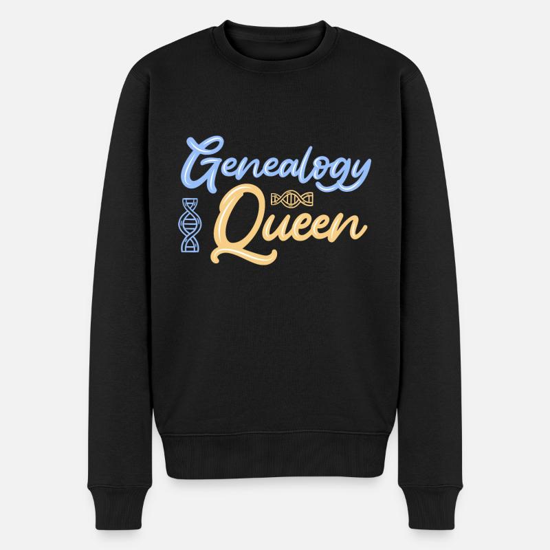 Généalogiste - Pull Premium bio Homme - noir