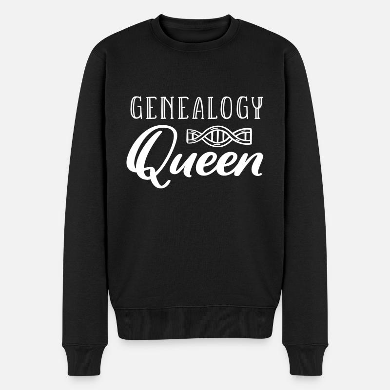 Généalogiste - Pull Premium bio Homme - noir