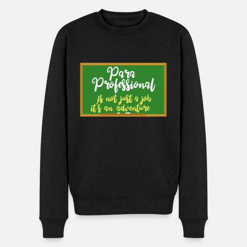 Paraprofessionnel - Pull Premium bio Homme - noir