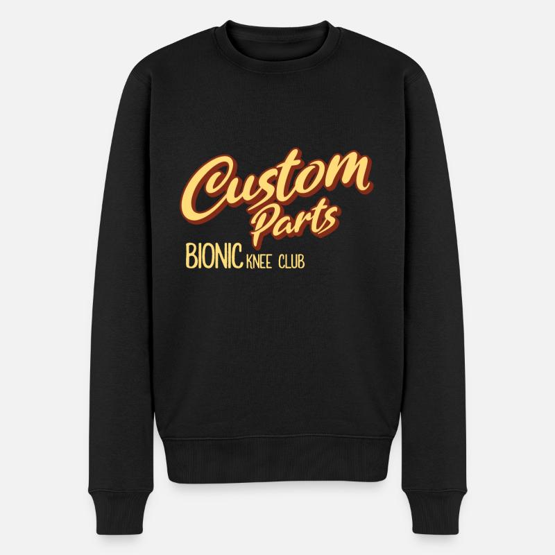 Custom Parts Bionic Engineering Gift - Men's Premium Organic Jumper - black