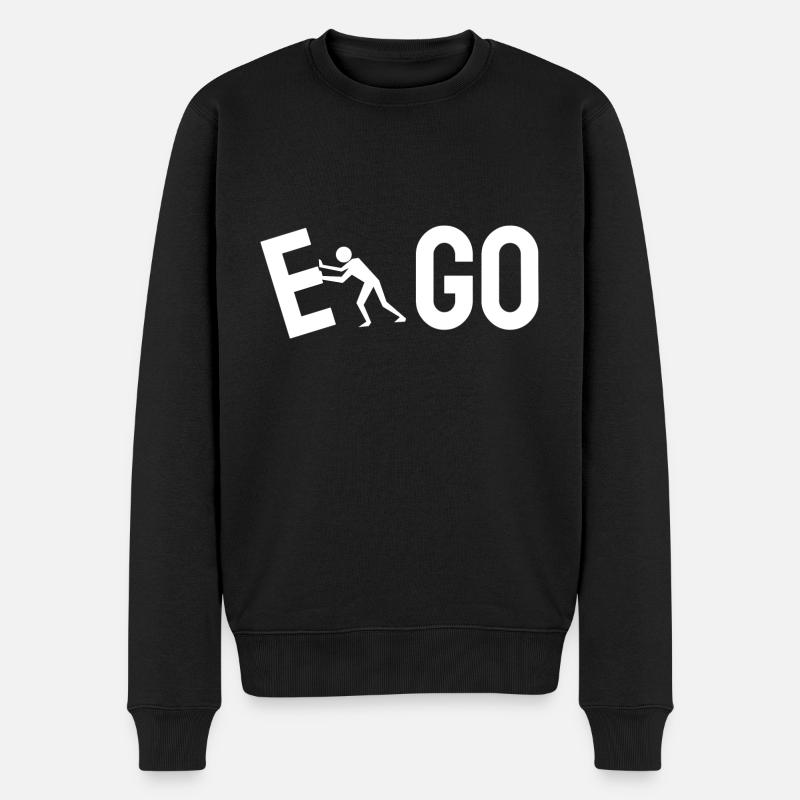 go - Pull Premium bio Homme - noir