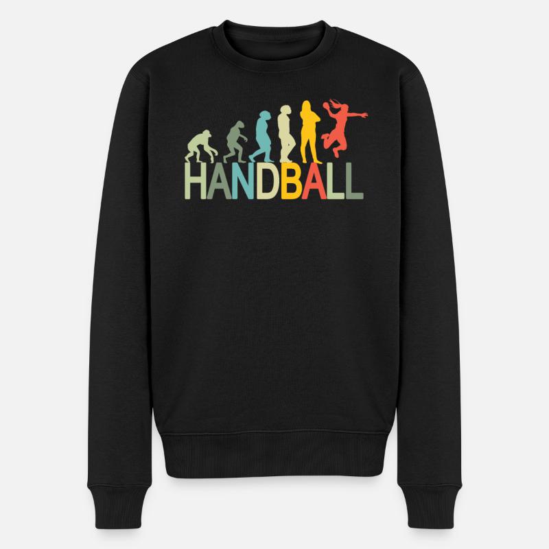 Lstige Handball Design Evolution - Pull Premium bio Homme - noir