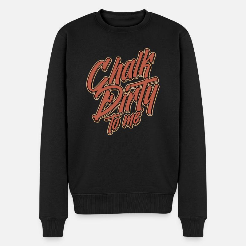 Escalade Alpinisme Grimpeurs - Pull Premium bio Homme - noir