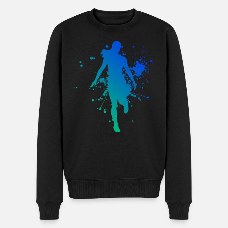 Shuffle Dance Tanz Melbourne Shuffle Shuffle Boy - Männer Premium Bio Pullover - Schwarz