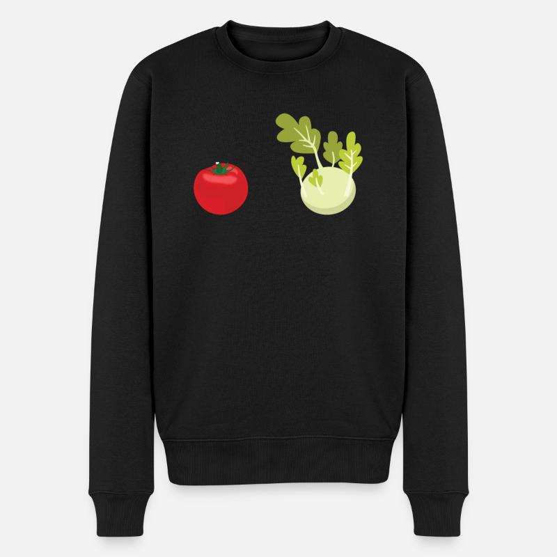 Accessoires jardinier Motif de jardin - Pull Premium bio Homme - noir