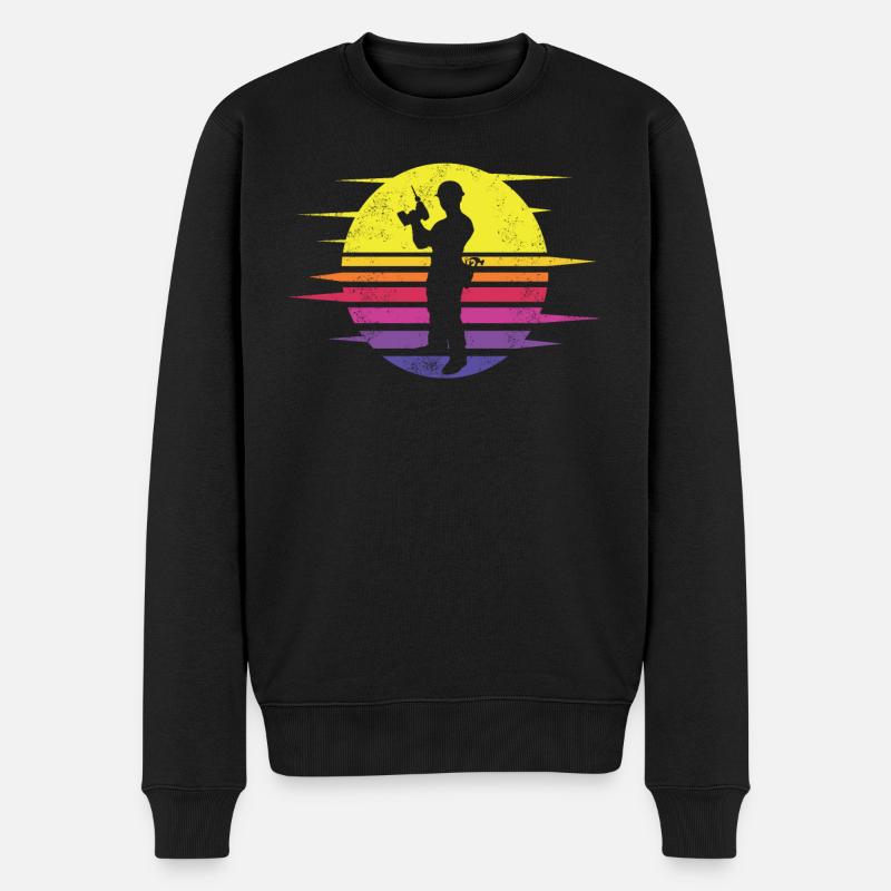 Artisans d’idées cadeaux DIY - Pull Premium bio Homme - noir