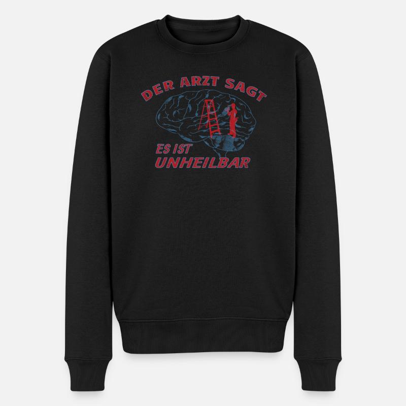 Heimwerker Geschenkidee Handwerker - Männer Premium Bio Pullover - Schwarz
