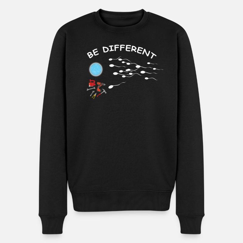 Artisans d’idées cadeaux DIY - Pull Premium bio Homme - noir