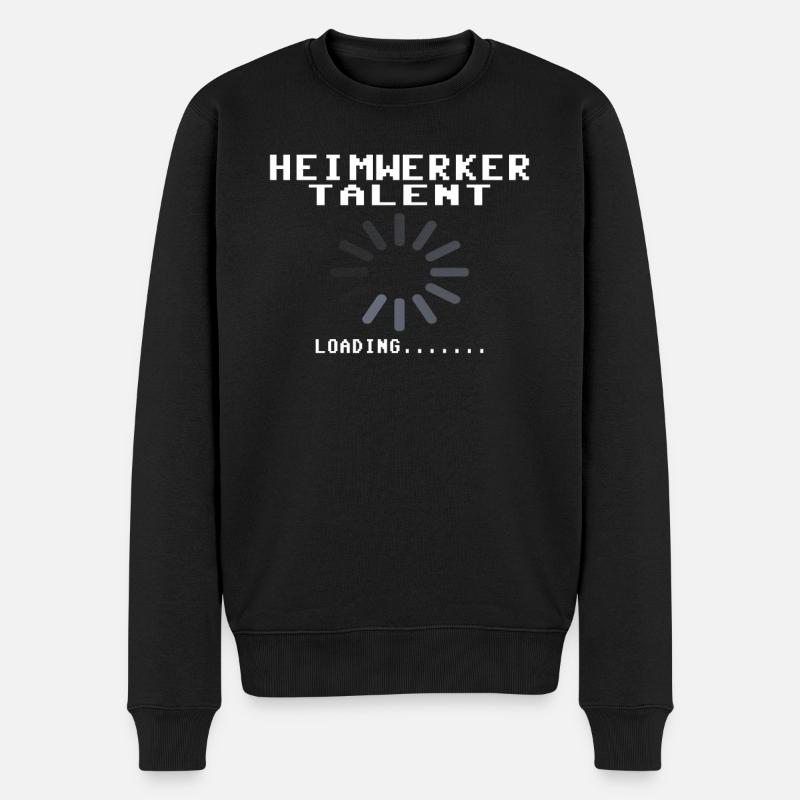 Heimwerker Geschenkidee Handwerker - Männer Premium Bio Pullover - Schwarz