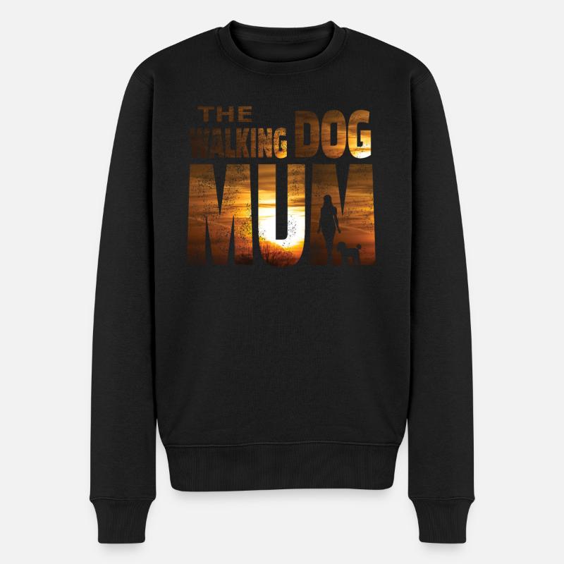 Hundezubehör Pudel Hundebesitzer - Männer Premium Bio Pullover - Schwarz