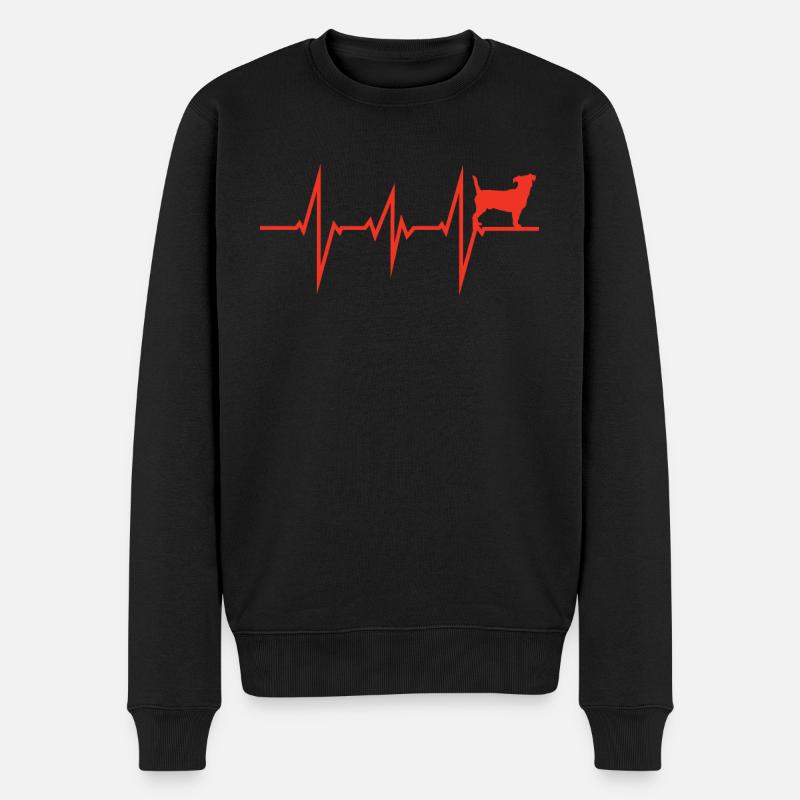 Hundezubehör Terrier Hundebesitzer - Männer Premium Bio Pullover - Schwarz