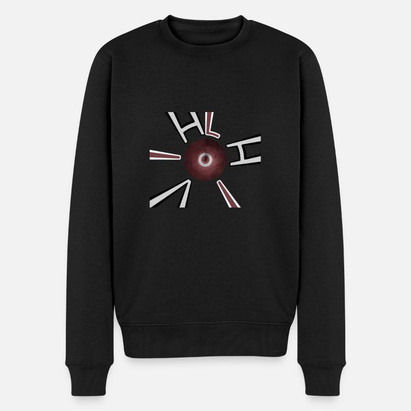 Drapeau de la Lettonie Riga - Pull Premium bio Homme - noir