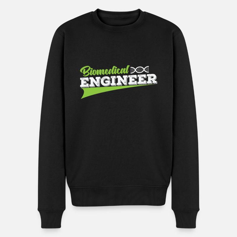 Engineer Biomedical Engineer - Men's Premium Organic Jumper - black