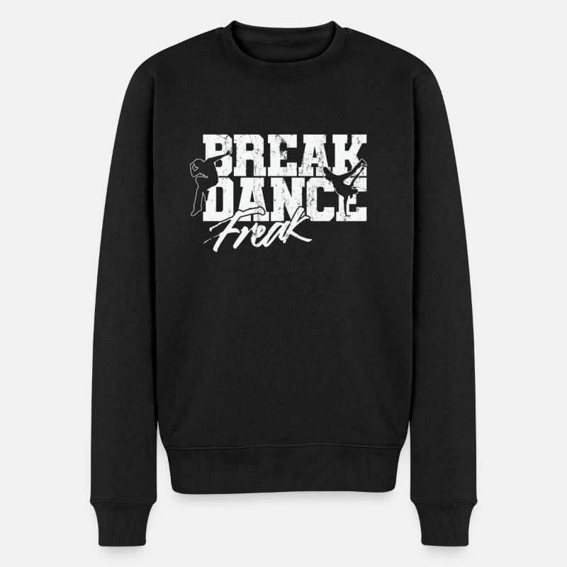 Breakdance Freak - Pull Premium bio Homme - noir