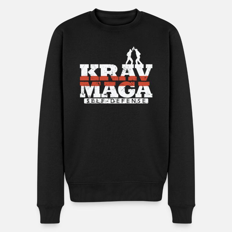Krav Maga Combat rapproché - Pull Premium bio Homme - noir