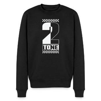 Ska Musik 2-Tone Swing Jazz Musikstil - Männer Premium Bio Pullover - Schwarz - Vorne - Nico (187cm)