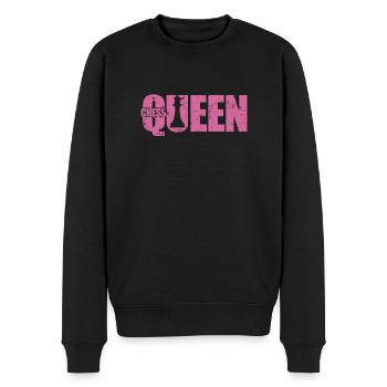 Jeu de société Chess Queen Chess Casse-tête - Pull Premium bio Homme - noir - Devant - Nico (187cm)