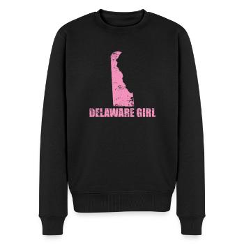 Delaware Girl USA Amerika Bundesstaat - Männer Premium Bio Pullover - Schwarz - Vorne - Nico (187cm)