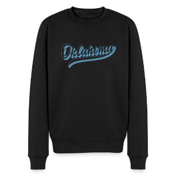 Oklahoma USA Amerika Bundesstaat - Männer Premium Bio Pullover - Schwarz - Vorne - Nico (187cm)