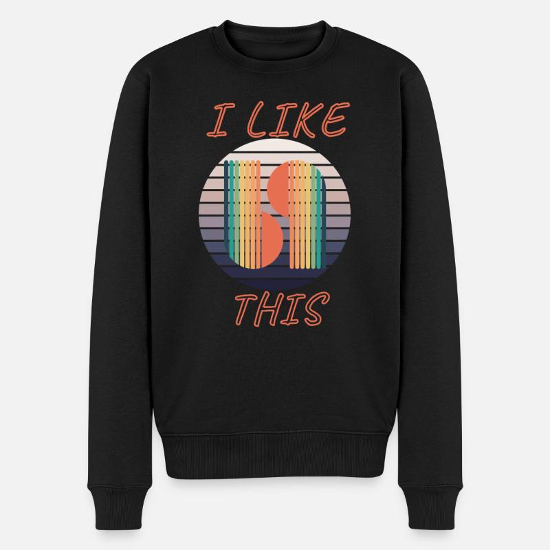 J’aime ça - Pull Premium bio Homme - noir