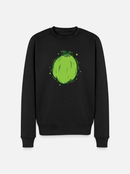 Coconut Palm Exotic Fruit - Men's Premium Organic Jumper - black