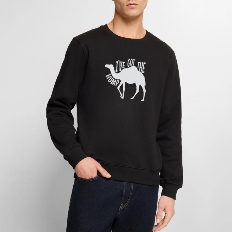 I've got the Hump Kamel Dromedar Männer Premium Bio Pullover