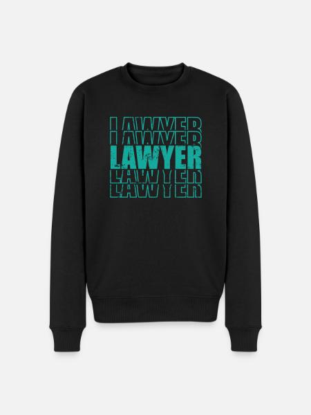 Lawyer Profession Jurist - Men's Premium Organic Jumper - black
